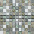 Mosaico, natural, Mármore, pedra, mosaico, banheiro